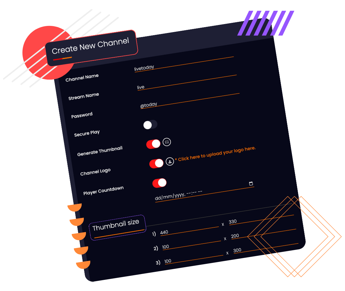 Multiple Channel Support