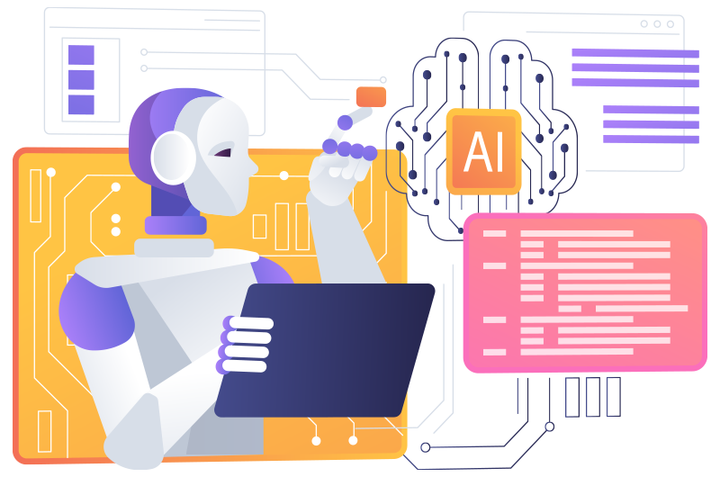 AI and Machine Learning Icon