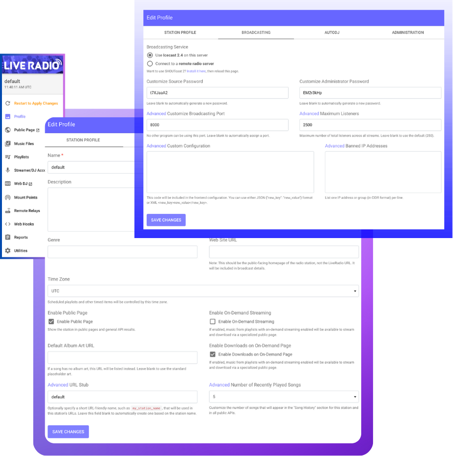 Configure Basic Settings