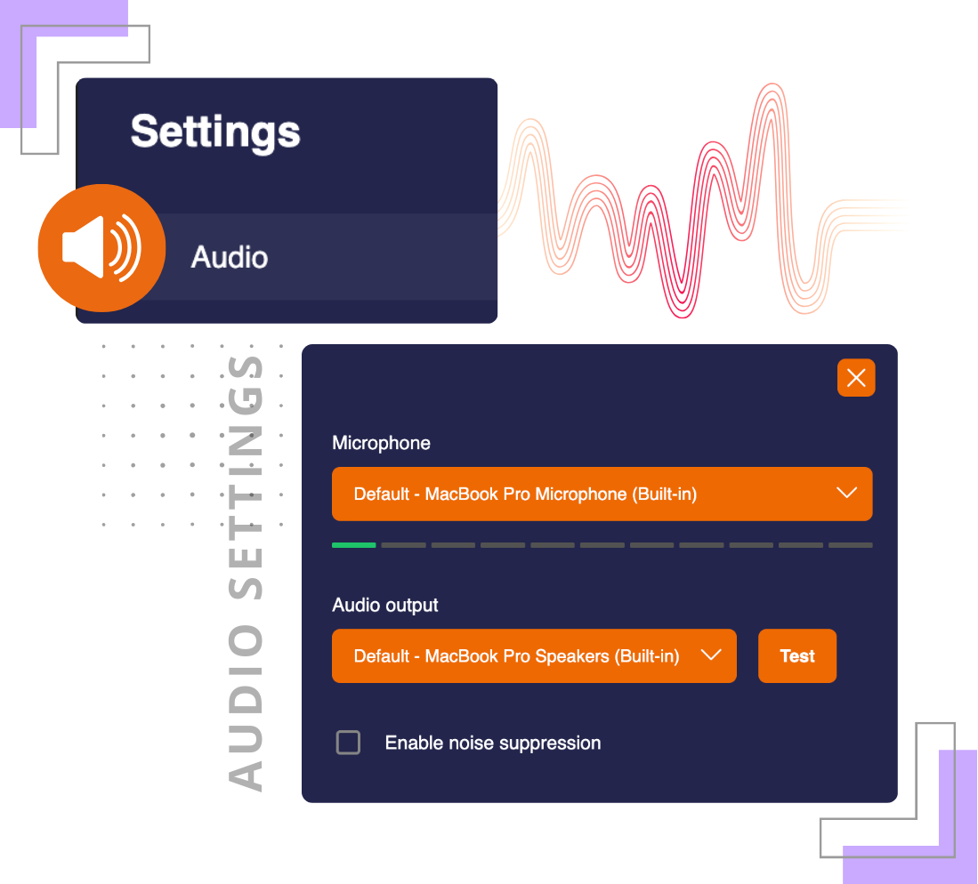 Audio Settings Image