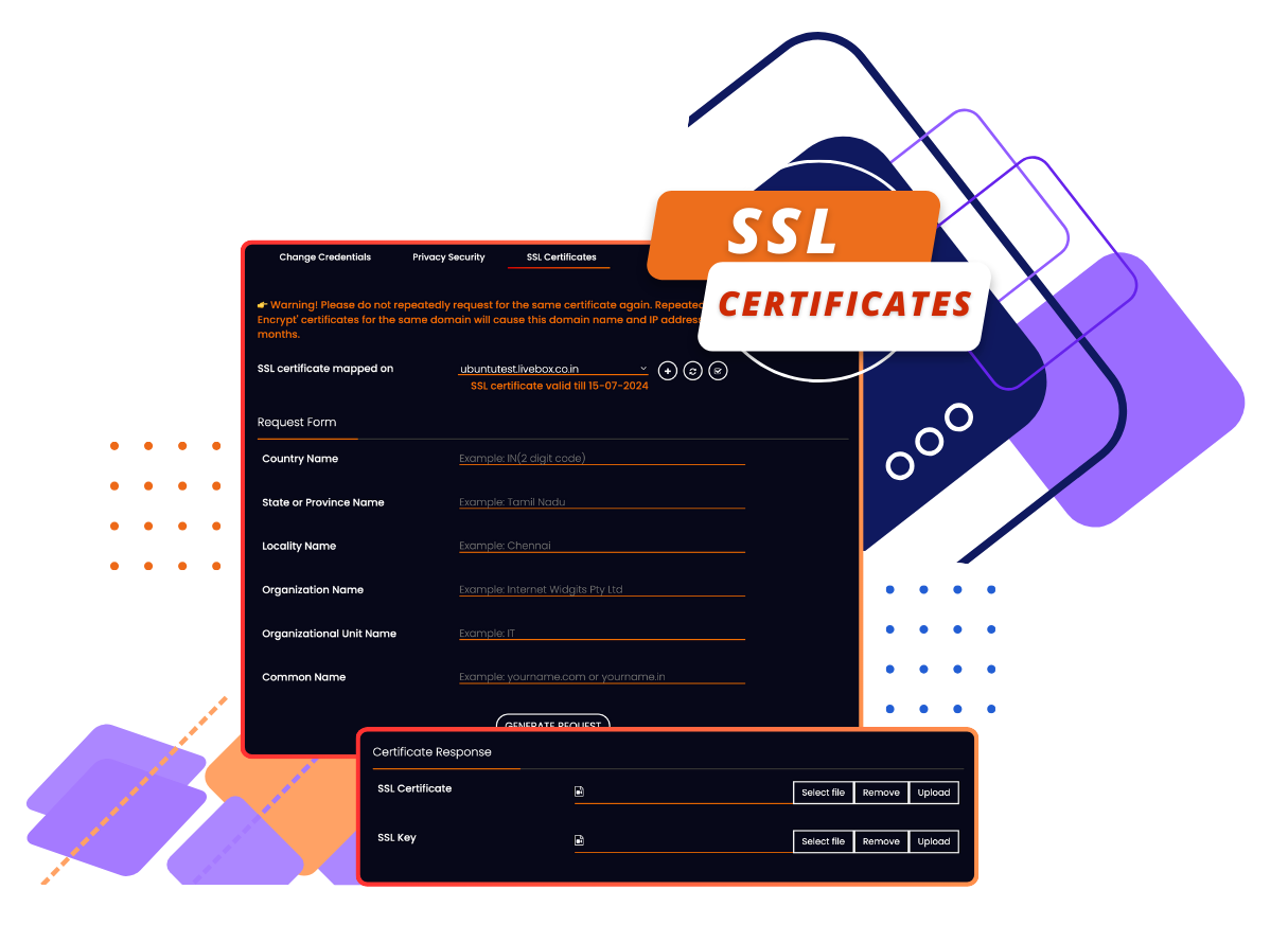 Domain and SSL Management