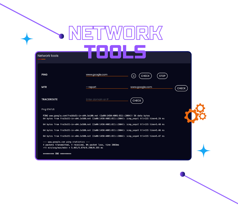 Network Tools Workflow